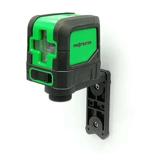 Лазерний осепобудовник, 2 лінії, 1H/1V (зелений промінь) PROTESTER LL102G