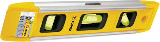 Рівень TOPEX Torpedo, 23см, 3 капсули, пластик, магнітна основа