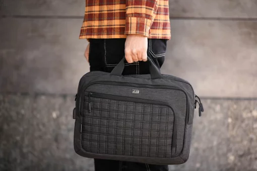 Сумка 2E CrossSquares 16", чорна