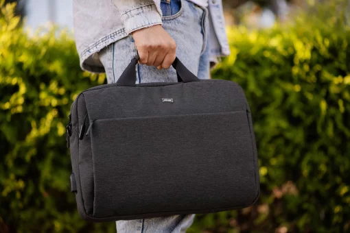 Сумка 2E, Melange 16", чорна