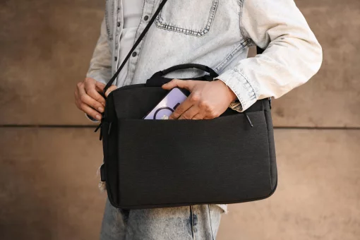 Сумка 2E, Melange 16", чорна