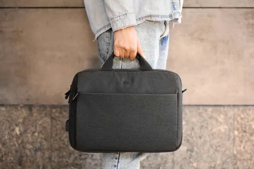 Сумка 2E, Melange 16", чорна