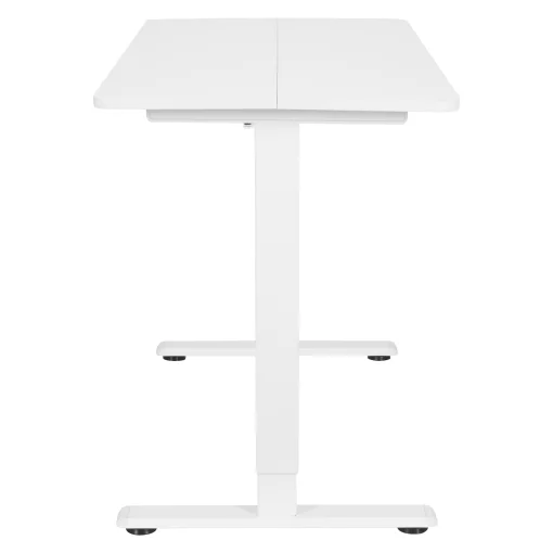 Стіл комп'ютерний 2E СЕ120W-MOTORIZED, регулювання висоти, електропривiд 220В, 73/118х120x60см, білий