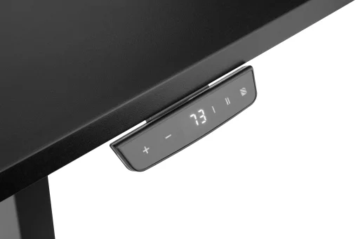 Стіл комп'ютерний 2E CE150B-MOTORIZED, регулювання висоти, електропривід 220В, 62/128x150х75cm, чорний