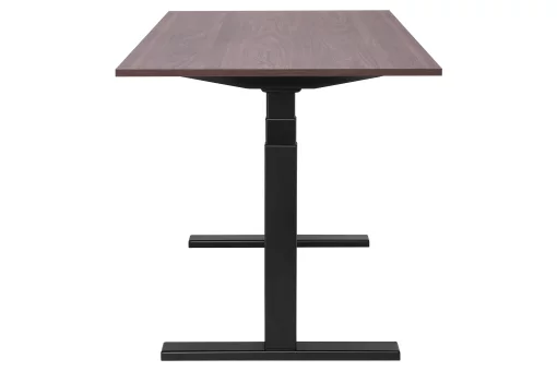 Стіл комп'ютерний 2E CE150WDARK-MOTORIZED, регулювання висоти, електропривід 220В, 62/128x150х75cм, Wood Dark