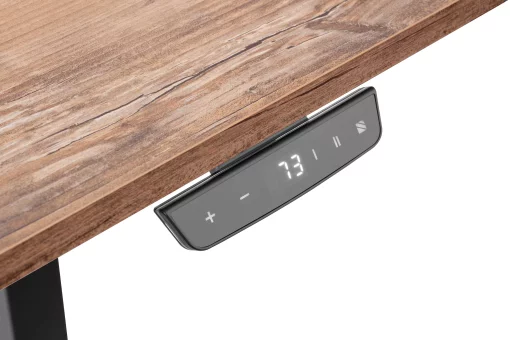 Стіл комп'ютерний 2E CE150WOLD-MOTORIZED, регулювання висоти, електропривід 220В, 62/128x150х75cм, Wood Old