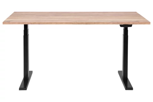 Стіл комп'ютерний 2E CE150WOLD-MOTORIZED, регулювання висоти, електропривід 220В, 62/128x150х75cм, Wood Old