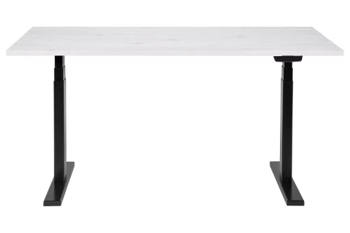 Стіл комп'ютерний 2E CE150WWHITE-MOTORIZED, регулювання висоти, електропривід 220В, 62/128x150х75cм, Wood White