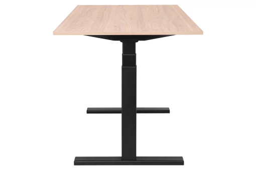 Стіл комп'ютерний 2E CE150WYLOW-MOTORIZED, регулювання висоти, електропривід 220В, 62/128x150х75cм, Wood Yellow