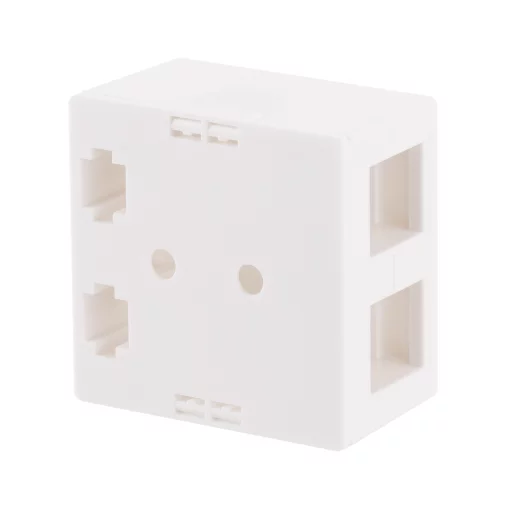 З'єднувальна коробка 2Е, для модулів Keystone, 2 порти