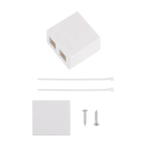 З'єднувальна коробка 2Е, для модулів Keystone, 2 порти