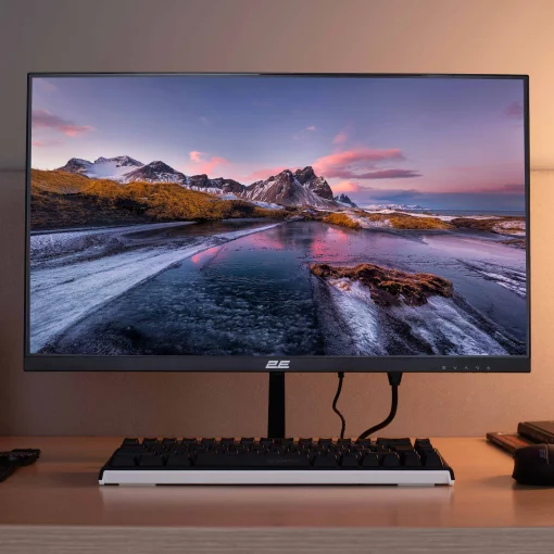 Монітор 2E 23.8" D2423B D-Sub, HDMI, MM, IPS, 75Hz, FreeSync