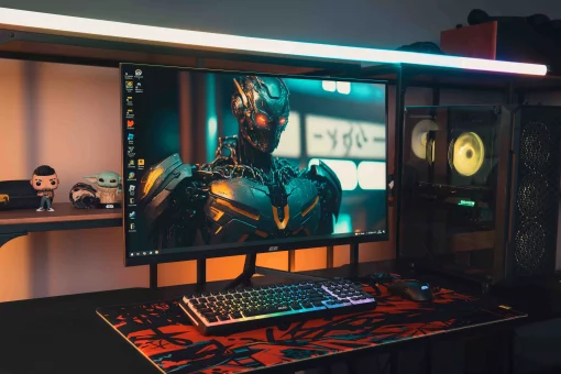 Монітор 2E 31.5" D3224B 2xHDMI, DP, IPS, 2560x1440, 75Hz, 5ms, FreeSync