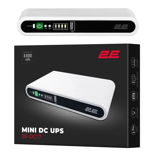 Джерело безперебійного живлення 2E Mini DC 17Вт
