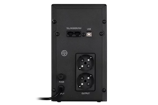 Джерело безперебійного живлення 2E DD2000, 2000VA/1200W, LCD, USB, 2xSchuko