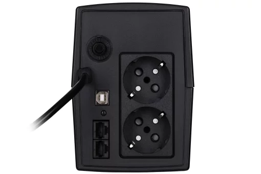 Джерело безперебійного живлення 2E DD850, 850VA/480W, LCD, USB, 2xSchuko