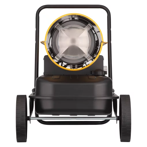 Теплова гармата дизель/гас 2E PowerHeat D30, прямого нагріву, 30кВт, 380м2, 750м3/год, колеса, IPX4, жовтий, 19.2кг