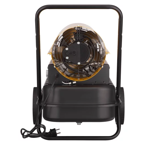 Теплова гармата дизель/гас 2E PowerHeat D30, прямого нагріву, 30кВт, 380м2, 750м3/год, колеса, IPX4, жовтий, 19.2кг