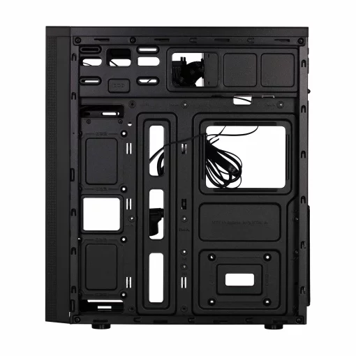 Корпус 2E Alfa E185-400 з БЖ 2E ATX400W, 1xUSB3.0, 2xUSB2.0, VGA 310мм, ATX, чорний