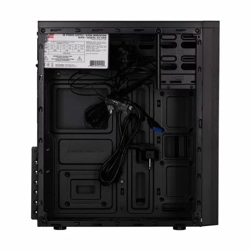 Корпус 2E Alfa E185-400 з БЖ 2E ATX400W, 1xUSB3.0, 2xUSB2.0, VGA 310мм, ATX, чорний
