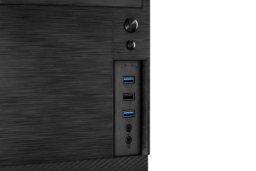 Корпус 2E Alfa E190-3U без БЖ 2xUSB3.0, 1xUSB2.0, VGA 320мм, ATX, чорний
