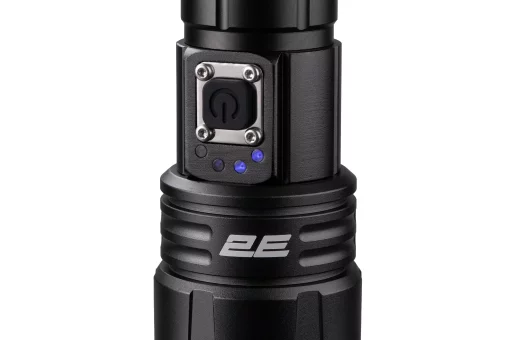 Ліхтар ручний акумуляторний 2E FLBL1822P70 USB-C 2200мА·год 1200лм 20Вт 5 режимів освітлення функція Power Bank IP44 0.26кг