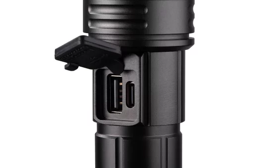 Ліхтар ручний акумуляторний 2E FLBL1822P70 USB-C 2200мА·год 1200лм 20Вт 5 режимів освітлення функція Power Bank IP44 0.26кг