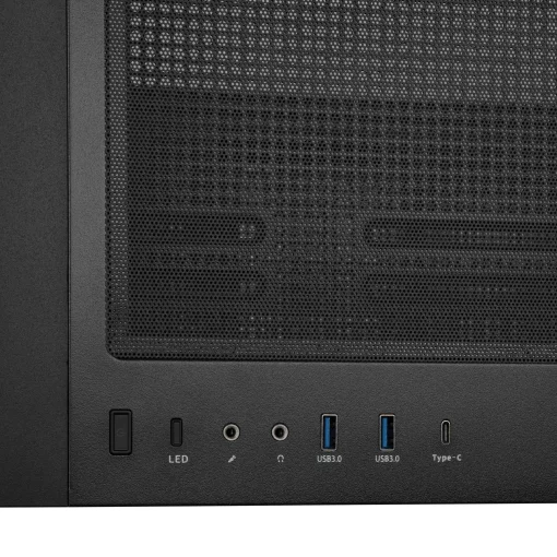 Корпус 2E GAMING Dominator Pro G2302B, без БЖ 2xUSB3.0, 1xUSBType-C, 4x120мм ARGB, VGA 380мм, LCS ready, контролер з пультом, TG Side Panel, TG/Mesh Front panel, ATX, чорний