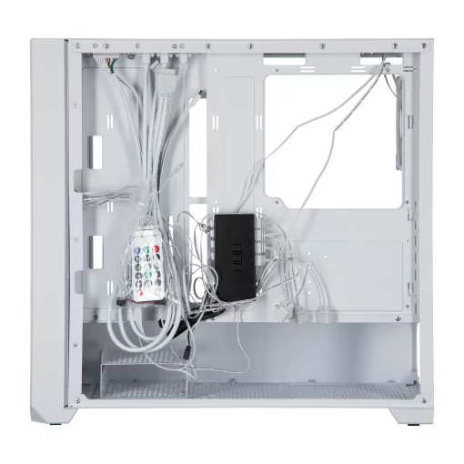 Корпус 2E GAMING Dominator Pro G2302W, без БЖ 2xUSB3.0, 1xUSBType-C, 4x120мм ARGB, VGA 380мм, LCS ready, контролер з пультом, TG Side Panel, TG/Mesh Front panel, ATX, білий