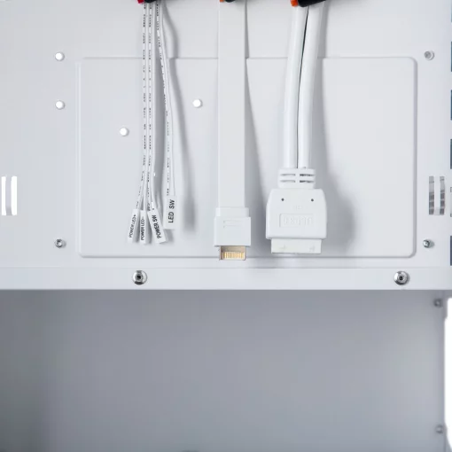 Корпус 2E GAMING Dominator Pro G2302W, без БЖ 2xUSB3.0, 1xUSBType-C, 4x120мм ARGB, VGA 380мм, LCS ready, контролер з пультом, TG Side Panel, TG/Mesh Front panel, ATX, білий