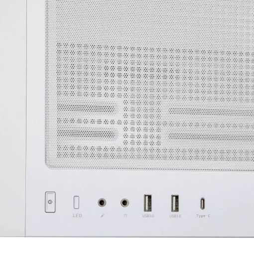 Корпус 2E GAMING Dominator Pro G2302W, без БЖ 2xUSB3.0, 1xUSBType-C, 4x120мм ARGB, VGA 380мм, LCS ready, контролер з пультом, TG Side Panel, TG/Mesh Front panel, ATX, білий