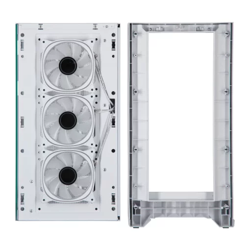 Корпус 2E GAMING Dominator Pro G2302W, без БЖ 2xUSB3.0, 1xUSBType-C, 4x120мм ARGB, VGA 380мм, LCS ready, контролер з пультом, TG Side Panel, TG/Mesh Front panel, ATX, білий