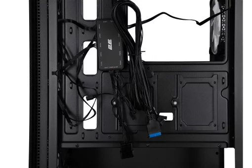 Корпус 2E GAMING Virtus Neo G3301N без БЖ 2xUSB3.0, 1xUSB2.0, 3x140мм ARGB, 1x120мм ARGB,  VGA 340мм, LCS ready, контролер з пультом, TG Side Panel, ATX, чорний