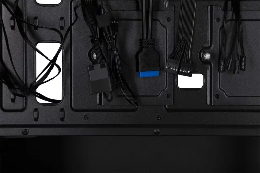 Корпус 2E GAMING Virtus Neo G3301N без БЖ 2xUSB3.0, 1xUSB2.0, 3x140мм ARGB, 1x120мм ARGB,  VGA 340мм, LCS ready, контролер з пультом, TG Side Panel, ATX, чорний