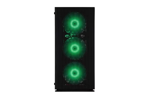 Корпус 2E GAMING Virtus Neo G3301N без БЖ 2xUSB3.0, 1xUSB2.0, 3x140мм ARGB, 1x120мм ARGB,  VGA 340мм, LCS ready, контролер з пультом, TG Side Panel, ATX, чорний