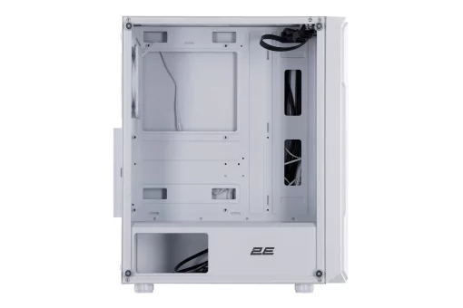 Корпус 2E GAMING Hexagon G338W без БЖ 2xUSB3.0, 1xUSBType-C, 3x120мм ARGB, 1x120мм, VGA 330мм, LCS ready, HUB, TG Side Panel, ATX, білий