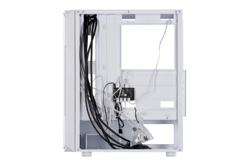 Корпус 2E GAMING Hexagon G338W без БЖ 2xUSB3.0, 1xUSBType-C, 3x120мм ARGB, 1x120мм, VGA 330мм, LCS ready, HUB, TG Side Panel, ATX, білий