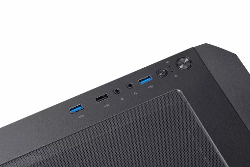 Корпус 2E GAMING Calleo GB700 без БЖ 2xUSB3.0, 1xUSB2.0, 4x120мм ARGB, VGA 320мм, LCS ready, контролер з пультом, TG Side Window, mATX, чорний