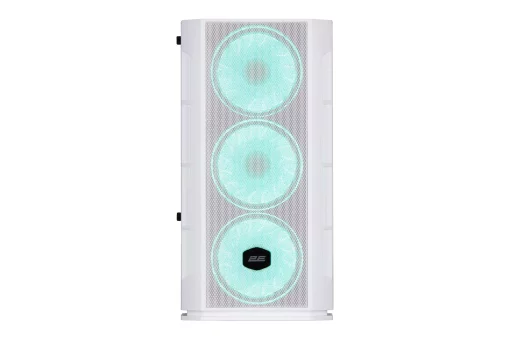 Корпус 2E GAMING Calleo GB700W без БЖ, 2xUSB3.0, 1xUSB2.0, 4x120мм ARGB, VGA 320мм, LCS ready, контролер з пультом, TG Side Window, mATX, білий