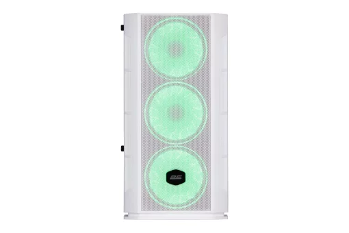 Корпус 2E GAMING Calleo GB700W без БЖ, 2xUSB3.0, 1xUSB2.0, 4x120мм ARGB, VGA 320мм, LCS ready, контролер з пультом, TG Side Window, mATX, білий