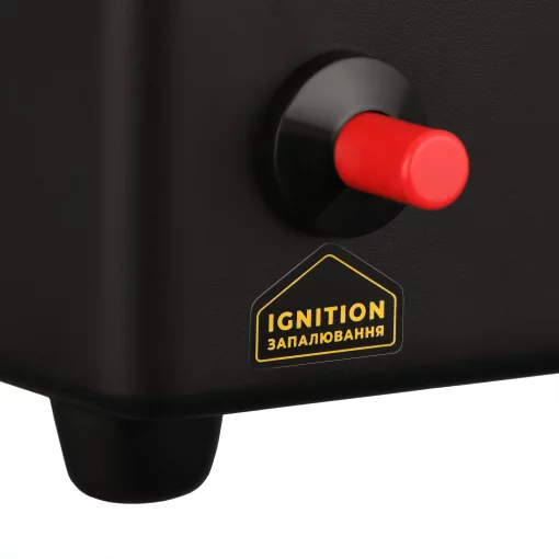 Теплова гармата газова 2E PowerHeat G15, 15кВт, 150м2, 420м3/год, IPX4, жовтий, 3.8кг