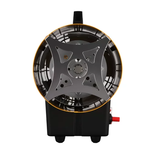 Теплова гармата газова 2E PowerHeat G15, 15кВт, 150м2, 420м3/год, IPX4, жовтий, 3.8кг