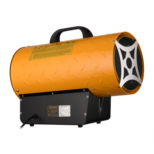 Теплова гармата газова 2E PowerHeat G30, 30кВт, 300м2, 750м3/год, IPX4, жовтий, 6.1кг