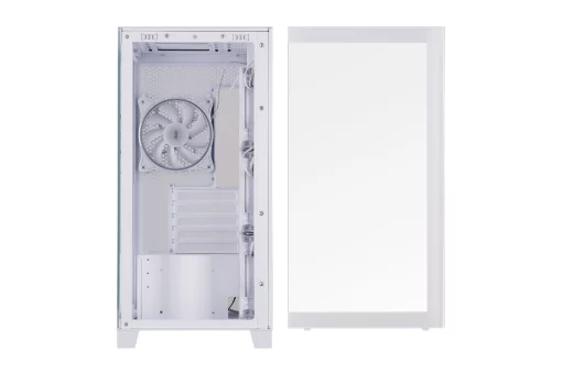 Корпус 2E GAMING Fantom GK701W без БЖ 2xUSB3.0, 1xUSBType-C, 4x120мм ARGB, VGA 400мм, LCS ready, контролер з пультом, TG Side/Front Panel, mATX, білий