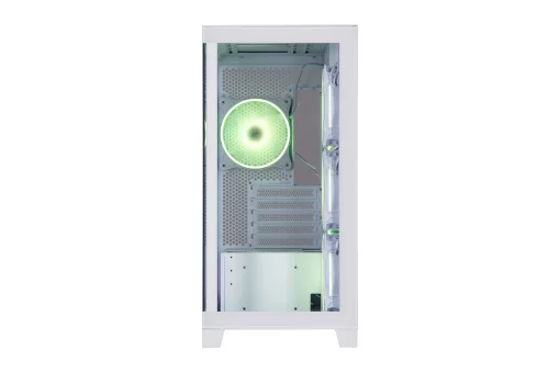 Корпус 2E GAMING Fantom GK701W без БЖ 2xUSB3.0, 1xUSBType-C, 4x120мм ARGB, VGA 400мм, LCS ready, контролер з пультом, TG Side/Front Panel, mATX, білий