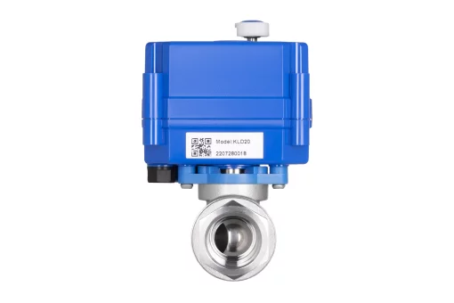 Кран кульовий з електроприводом 2E HC220B, 1/2", 220В, 5Вт, 10 (16) бар, 7 сек, сумісний з Ajax