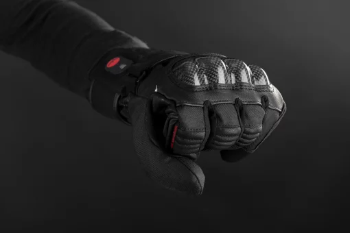 Рукавички з підігрівом 2E Rider Black, розмір M