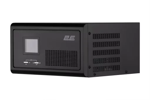 Інвертор 2E HI1600, 1600W, 24V - 230V, LCD, AVR, 2xSchuko + DC output