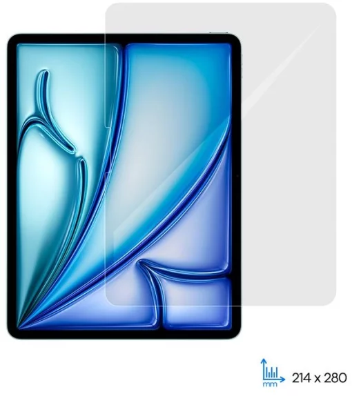 Захисне скло 2E для iPad Air 13" (2024-2025), 2.5D, прозорий