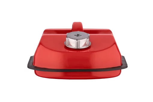 Каністра 2E паливна горизонтальна 5л метал 0.6мм, 1.5кг, червоний